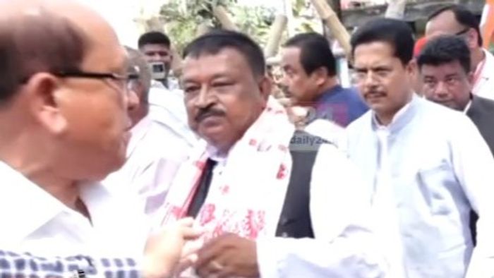 Congress, Uday Shankar Hazarika, Nomination, Lakhimpur Lok Sabha Constituency, Assam Politics