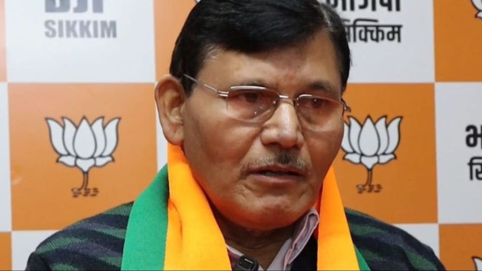 Sikkim: I have good contacts with Sangha, it will make lobbying for states issue easy, claims BJP LS  candidate Sikkim: I have good contacts with Sangha, it will make lobbying for states issue easy, claims BJP LS  candidate