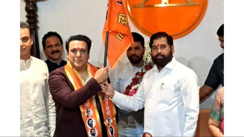Govinda joins Shiv Sena in presence of CM, to contest from Mumbai Northwest Govinda joins Shiv Sena in presence of CM, to contest from Mumbai Northwest