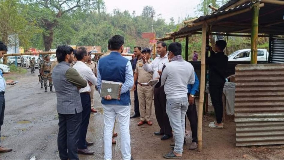 Tripura CEO inspects election preparedness and security arrangements in two districts Tripura CEO inspects election preparedness and security arrangements in two districts