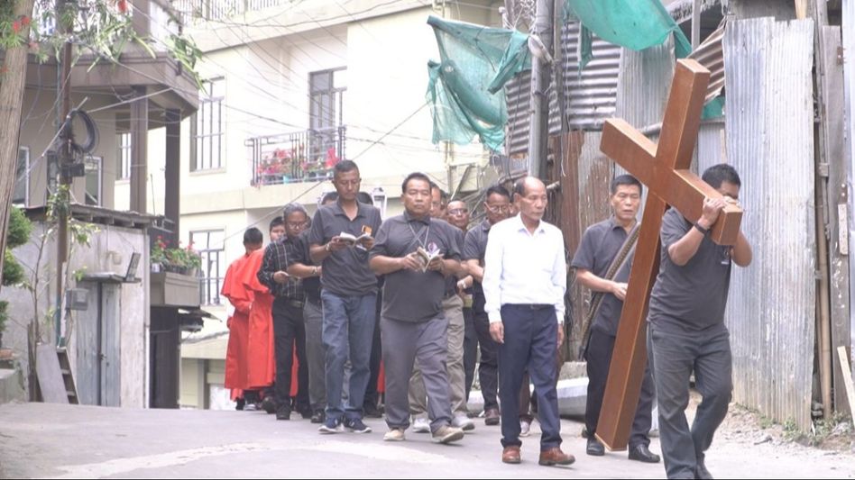 Mizoram: Good Friday solemnly observes across the state Mizoram: Good Friday solemnly observes across the state
