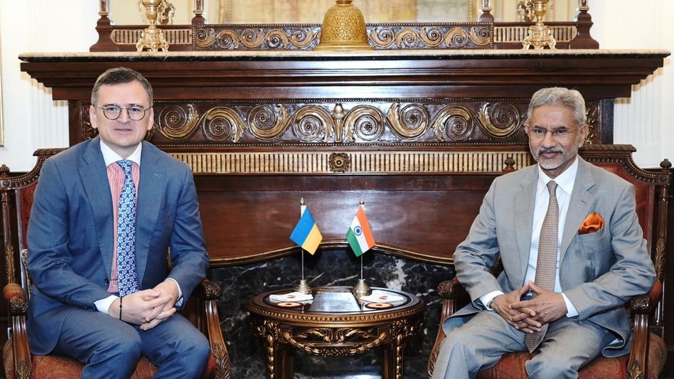 India-Ukraine talks strengthening bilateral ties: EAM S Jaishankar India-Ukraine talks strengthening bilateral ties: EAM S Jaishankar