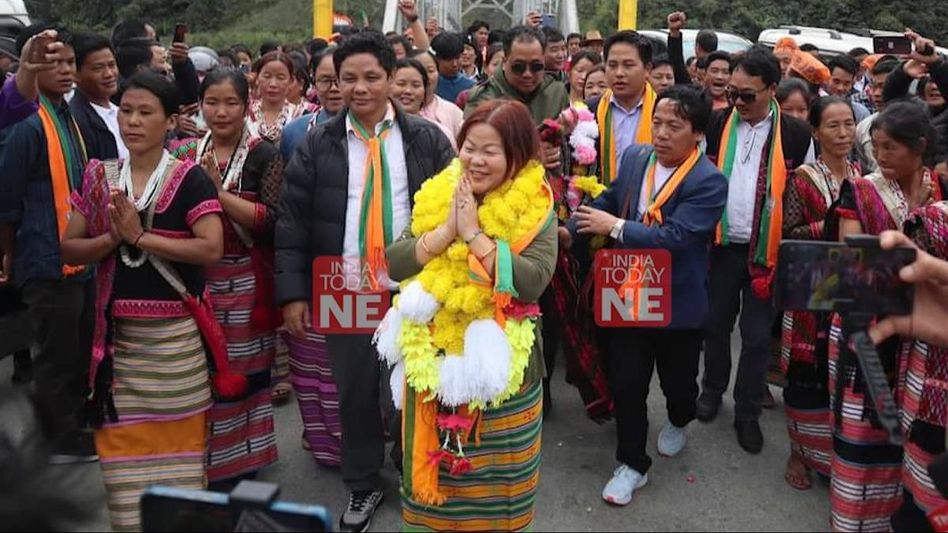 Arunachal: Wife of former CM Kalikho Pul elected unopposed as MLA Arunachal: Wife of former CM Kalikho Pul elected unopposed as MLA