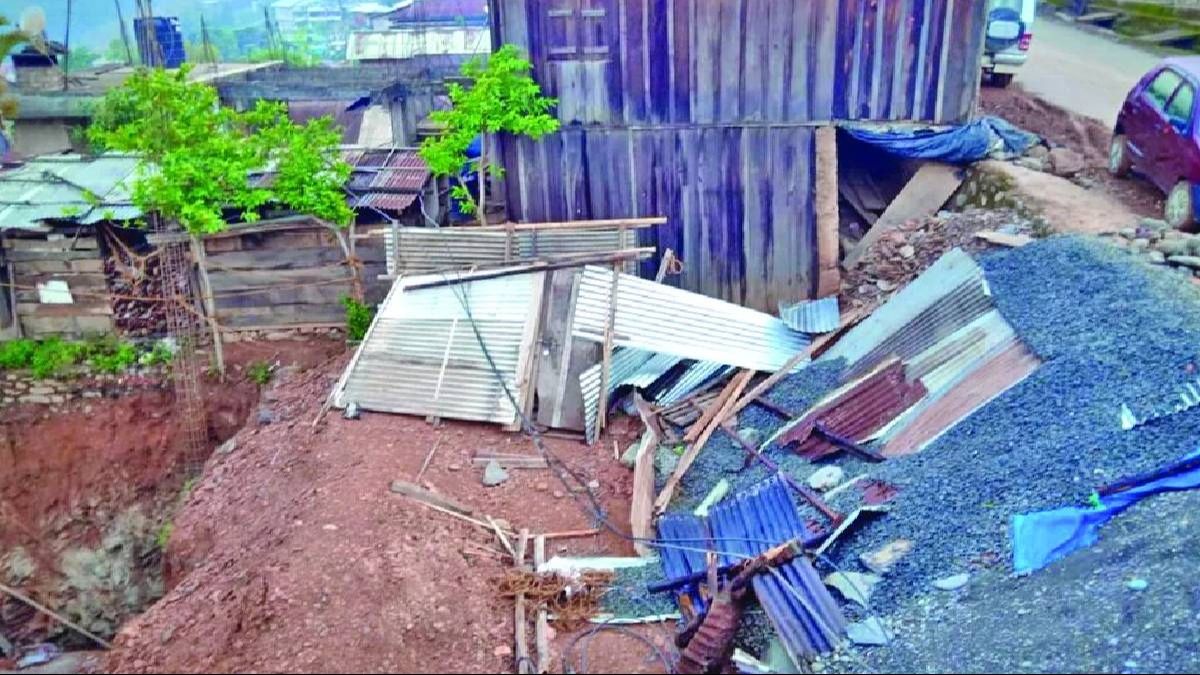 Nagaland: Disaster management dept. extend immediate relief following storm, public cautioned Nagaland: Disaster management dept. extend immediate relief following storm, public cautioned