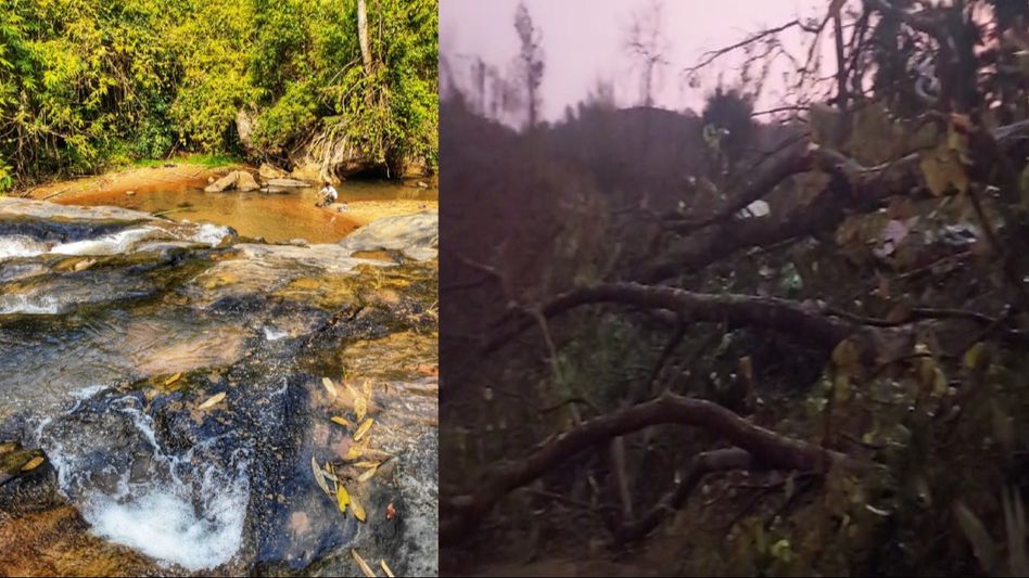 Assam: Hundreds trapped in Guwahati's rain in Garbhanga area, vehicles damaged Assam: Hundreds trapped in Guwahati's rain in Garbhanga area, vehicles damaged