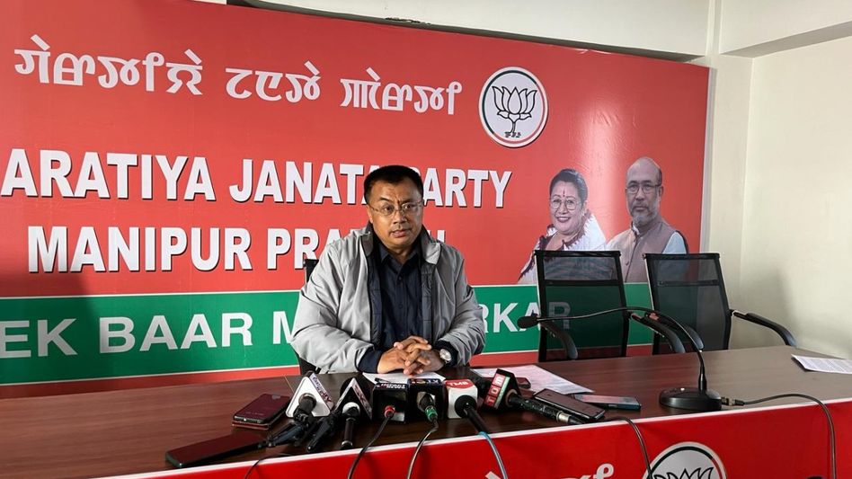 Manipur: BJP dismisses opposition's accusation of instigating violence in state Manipur: BJP dismisses opposition's accusation of instigating violence in state