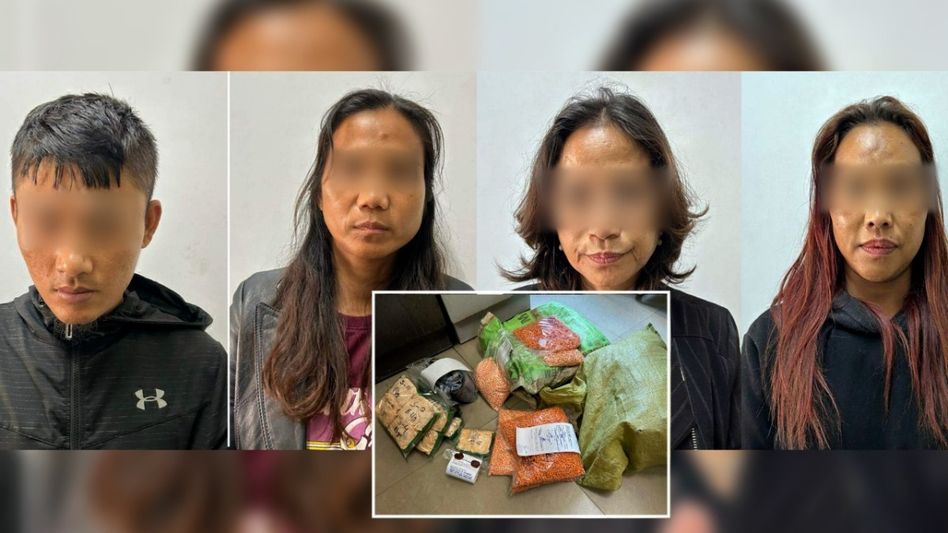 Mizoram: 3 women including 2 Myanmar nationals held with over 5 kgs of meth Mizoram: 3 women including 2 Myanmar nationals held with over 5 kgs of meth