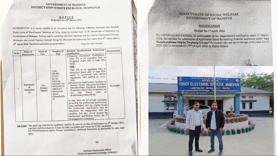 Manipur Congress demands legal action against government officials for violating MCC Manipur Congress demands legal action against government officials for violating MCC