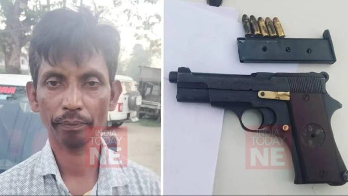 Assam: Police arrest notorious miscreant, seize weapons in Sapatgram raid