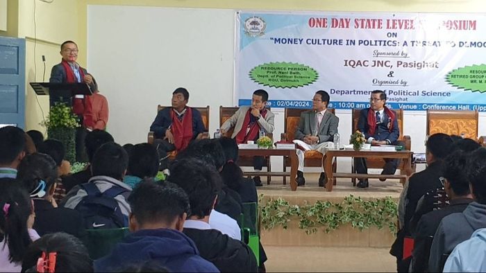 Arunachal: Symposium on tackling money culture in politics hosted in Pasighat