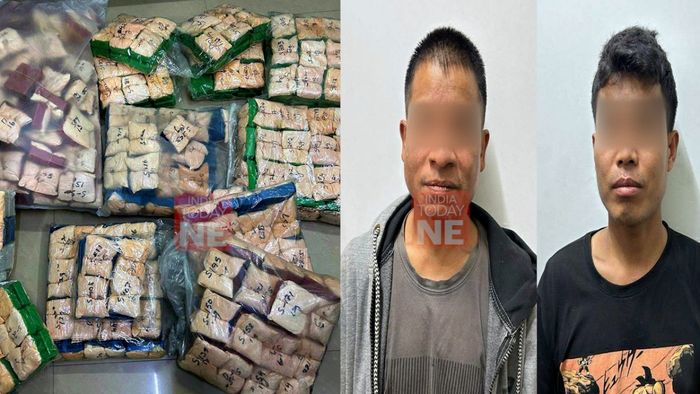 Aizawl, Mizoram, Excise and Narcotics Department, heroin seizure, drug bust, narcotics, Myanmar, Tripura