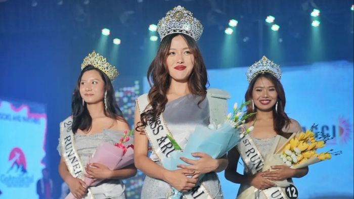 Tadu Lunia, Kingfisher Miss Arunachal 2024, Beauty Pageant, D.K Convention Hall, Itanagar, Anya Taba, Adam Wangsu