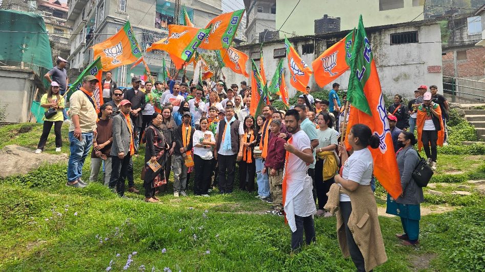 BJP takes solo stance in Sikkim assembly polls, ends alliance with SKM BJP takes solo stance in Sikkim assembly polls, ends alliance with SKM
