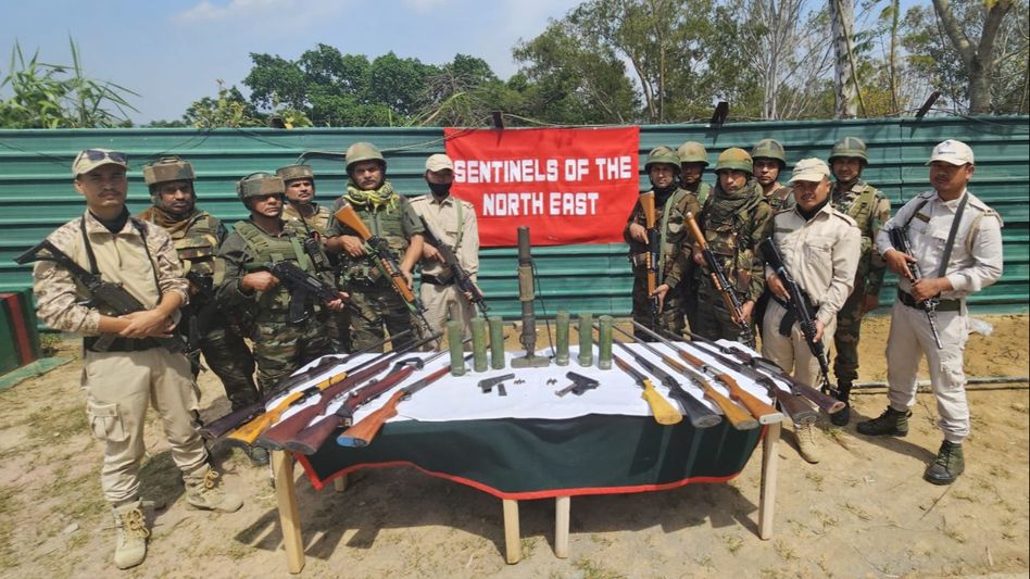 Manipur police destroy massive cache of narcotics in Imphal West Manipur police destroy massive cache of narcotics in Imphal West