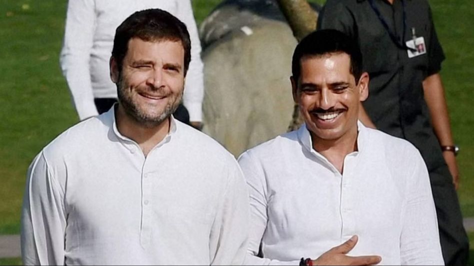 Rahul Gandhi's brother-in-law Robert Vadra indicates keenness to contest LS polls Rahul Gandhi's brother-in-law Robert Vadra indicates keenness to contest LS polls