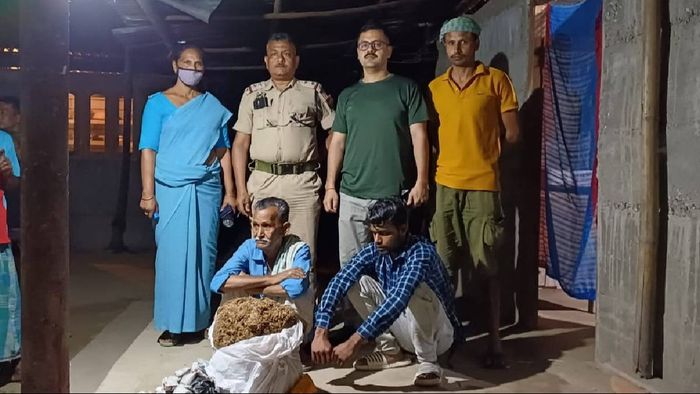 Assam: Baksa police seize 5.692 kg of ganja, two apprehended in sting operation