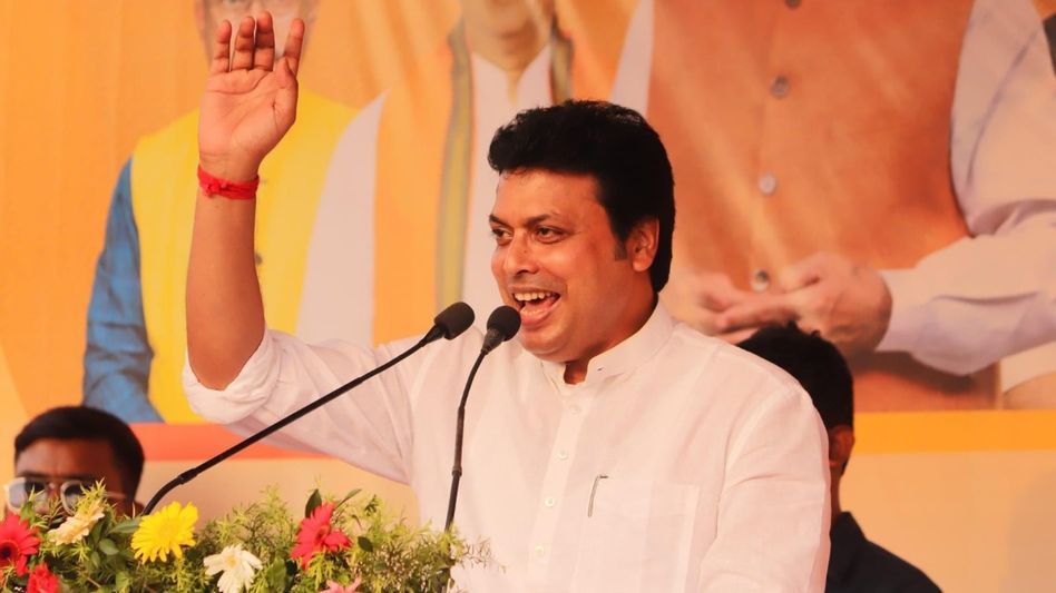 Tripura: CPIM's alliance with Congress is a survival tactic, claims BJP LS candidate Biplab Kumar Deb Tripura: CPIM's alliance with Congress is a survival tactic, claims BJP LS candidate Biplab Kumar Deb