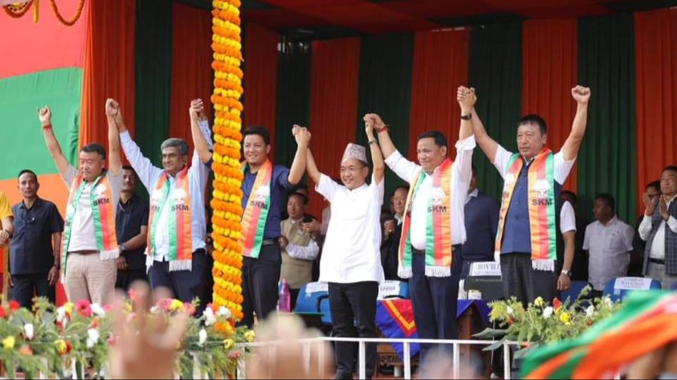 Sikkim Assembly elections 2024: CM Tamang unveils party manifesto with 9 guarantees Sikkim Assembly elections 2024: CM Tamang unveils party manifesto with 9 guarantees