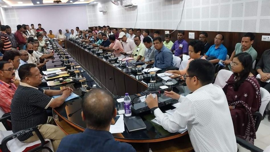 Tripura: Around 8000 opt for home voting, training underway for officials Tripura: Around 8000 opt for home voting, training underway for officials