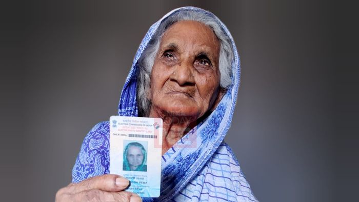 Sontoshi Bewa, India's oldest voter, Lok Sabha election, Assam, voter participation