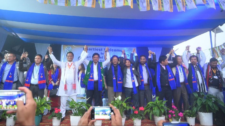 'People, country first', says Meghalaya CM Conrad Sangma during NPP poll campaign in Arunachal 'People, country first', says Meghalaya CM Conrad Sangma during NPP poll campaign in Arunachal