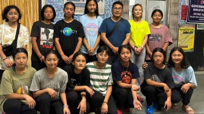 Sikkim state Basketball team set to make historic debut in Indian National Championship