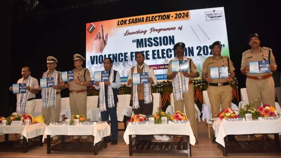 Tripura CEO asks for formation of quick response unit, CS advises hold poll in a peaceful manner Tripura CEO asks for formation of quick response unit, CS advises hold poll in a peaceful manner