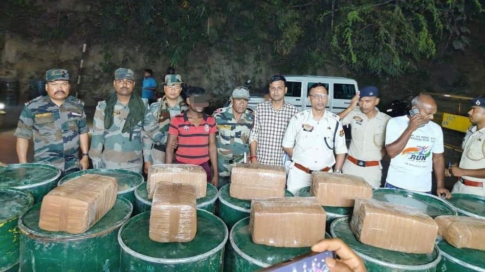 Tripura: Six held with contraband worth over Rs 1 crores in separate operations Tripura: Six held with contraband worth over Rs 1 crores in separate operations