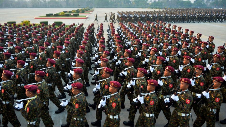 Myanmar military begins basic training for draftees as resistance forces keep the pressure on Myanmar military begins basic training for draftees as resistance forces keep the pressure on