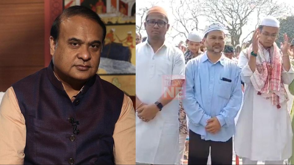 Himanta Biswa Sarma questions Gaurav Gogoi's religious stance amidst Eid namaz and protest on Ram Mandir consecration day Himanta Biswa Sarma questions Gaurav Gogoi's religious stance amidst Eid namaz and protest on Ram Mandir consecration day