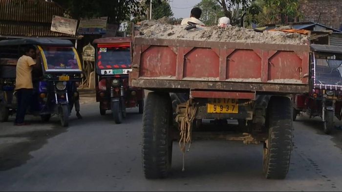 Assam: Unchecked earth laden vehicles movement plunges Dhubri into dust pollution