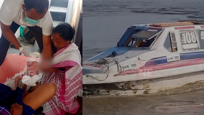 Assam, Majuli, Brahmaputra River, boat ambulance, delivery, baby girl, Jorhat Medical College Hospital
