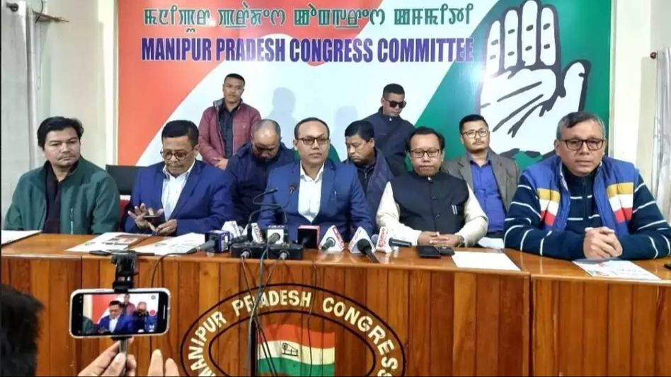 Manipur Congress lodges complaint with CEO over firing at party election meeting Manipur Congress lodges complaint with CEO over firing at party election meeting