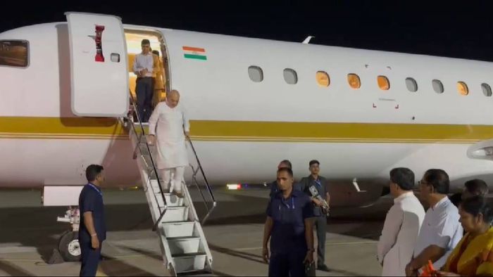 Tripura: Union Home Minister Amit Shah arrives in state for election campaign rally on April 15