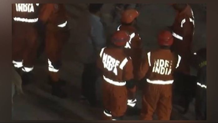 Two-storey house collapse traps labourers in Muzaffarnagar, rescue efforts underway