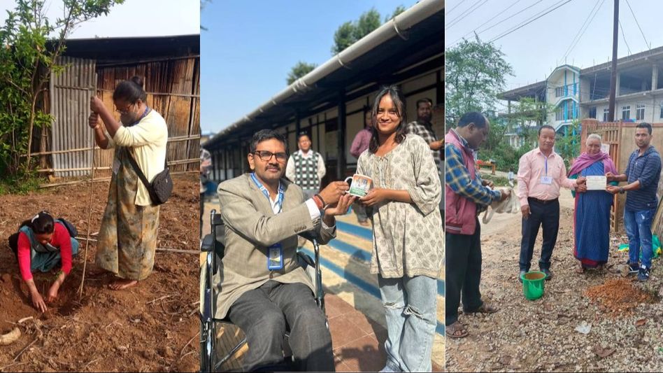 Meghalaya Lok Sabha Elections: Voters throng polling booths, huge voter turnout expected Meghalaya Lok Sabha Elections: Voters throng polling booths, huge voter turnout expected