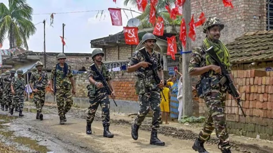 West Bengal: CRPF jawan found dead with head injury inside polling booth West Bengal: CRPF jawan found dead with head injury inside polling booth