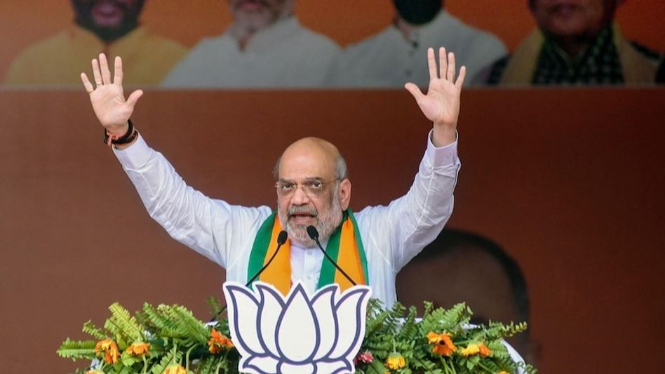 Lok Sabha Elections: Union Home Minister Amit Shah files nomination from Gandhinagar Lok Sabha Elections: Union Home Minister Amit Shah files nomination from Gandhinagar