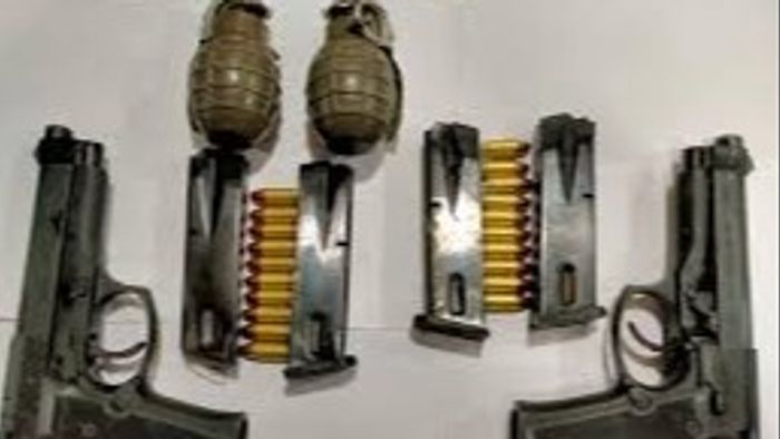 Over-Ground Worker, Qamaruddin, arrest, Poonch district, Jammu and Kashmir Police, Army, Pakistan-made pistol, Chinese grenades, Lok Sabha elections, security forces