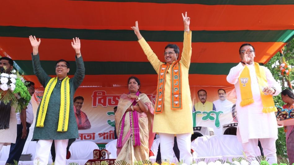 Tripura CM slams CPIM for debt burden of Rs 13,000 crore Tripura CM slams CPIM for debt burden of Rs 13,000 crore