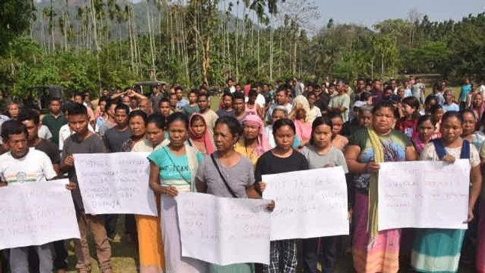 Wageasi, North Garo Hills, Triple Murder, Goalpara District, Assam, Crime, Justice, Protest, Solidarity