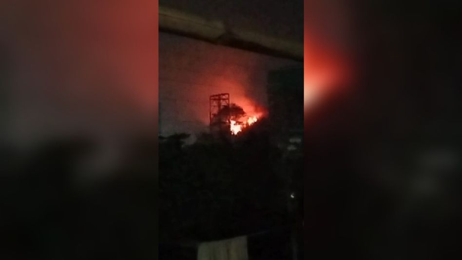Assam: Massive wildfire breaks out near Noonmati refinery Assam: Massive wildfire breaks out near Noonmati refinery