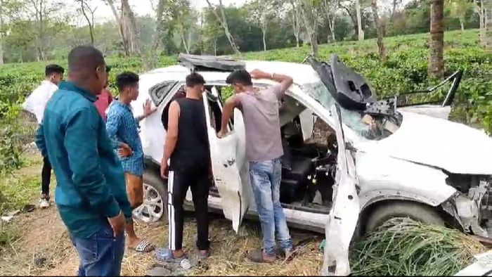 Heated confrontation erupts in Kaliabor's Shalna Tea Estate over cattle theft.