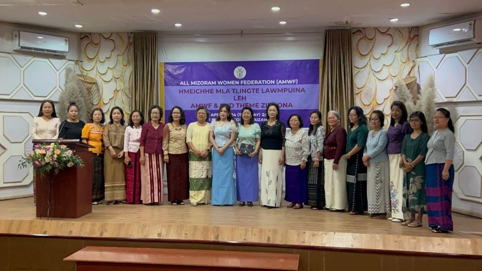 AMWF Honours Elected Women MLAs in Mizoram AMWF Honours Elected Women MLAs in Mizoram