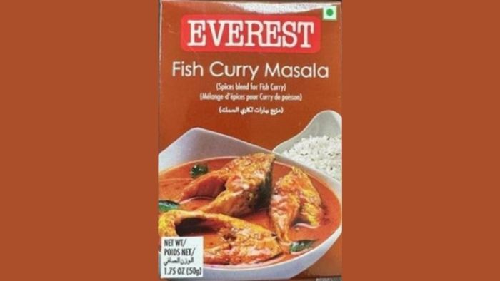 Everest Fish Curry Masala recalled over Ethylene Oxide concerns