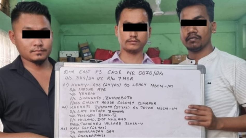 Nagaland police cracks MRP fraud extortion network, two NSCN (IM) cadre arrested Nagaland police cracks MRP fraud extortion network, two NSCN (IM) cadre arrested