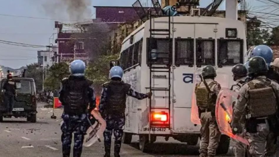 Manipur: Heavy security measures in place for second phase of polling Manipur: Heavy security measures in place for second phase of polling