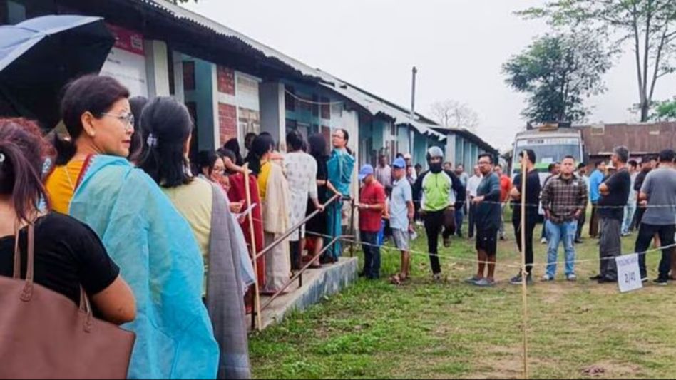 Manipur Lok Sabha elections 2024: 33.22 per cent voter turnout recorded till 11 am Manipur Lok Sabha elections 2024: 33.22 per cent voter turnout recorded till 11 am