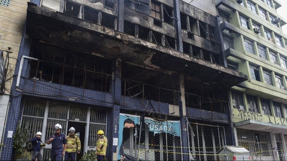 Brazil: 10 people killed after fire breaks out in hotel in a city of Porto Alegre Brazil: 10 people killed after fire breaks out in hotel in a city of Porto Alegre
