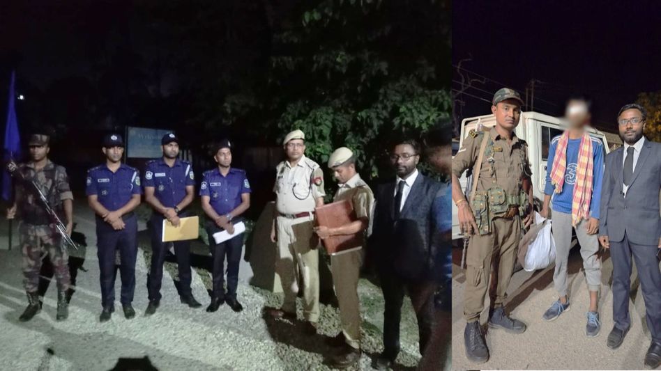 Bangladeshi child returns to family after 3 years; Assam district legal cell offers help Bangladeshi child returns to family after 3 years; Assam district legal cell offers help